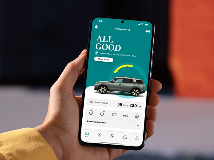 MINI Electromobility - MINI app